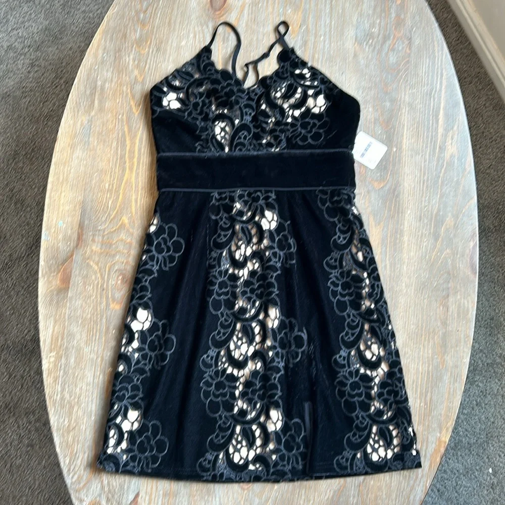 Free People Black Mini Dress - Picture 7 of 10